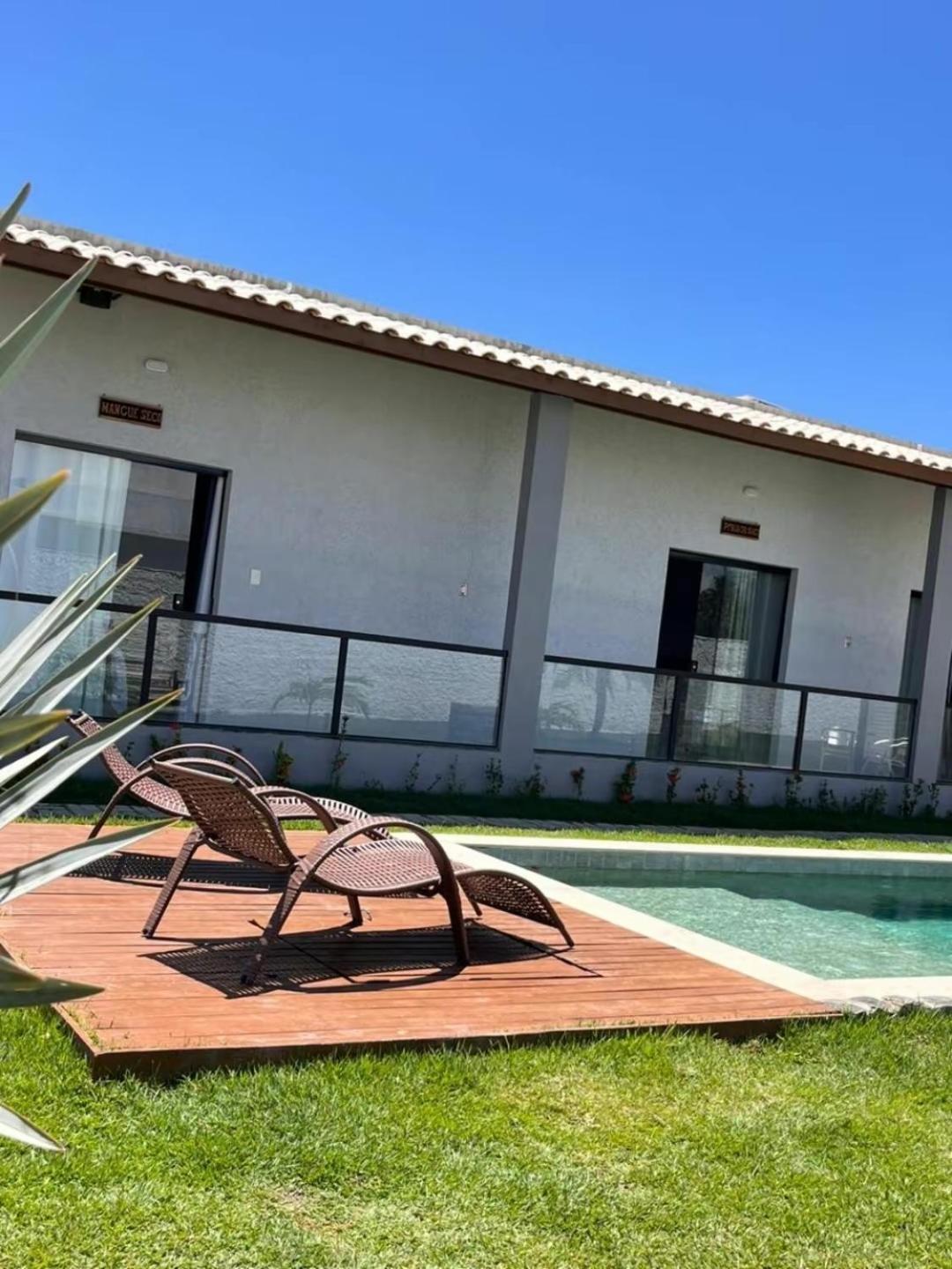 Casa de férias Casa Recanto Bomfim - 700 Metros Da - 05 Climatizadas Com Area De Lazer Incrivel - *